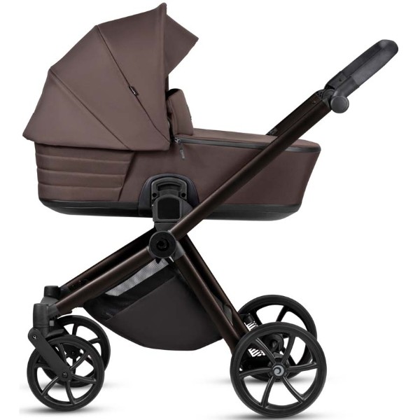 Фото - Коляска універсальна 2 в 1 Tutis Mio3 plus ESSENTIAL Coffee Brown